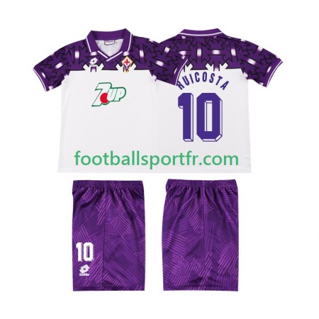 Tenue ACF Fiorentina RUI COSTA 10 1992 1993 Retro Enfant Exterieur Maillot de Foot